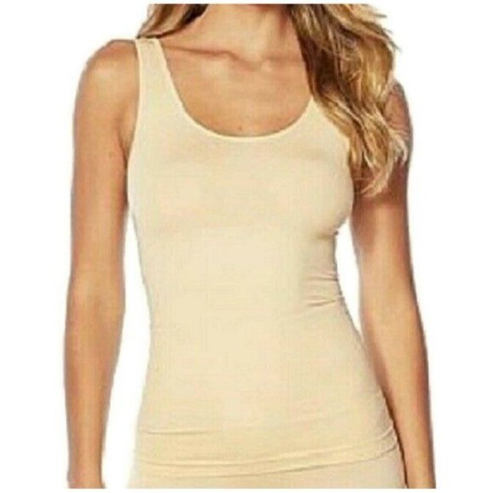 Yummie 2 Way Stretch Reversible Neck Tank M/L